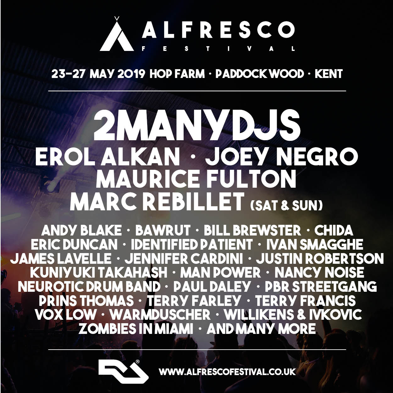  Next WAVE of ACTS for ALFRESCO FESTIVAL 2019 announced!