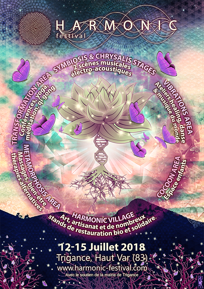 Harmonic Festival 2018 Poster