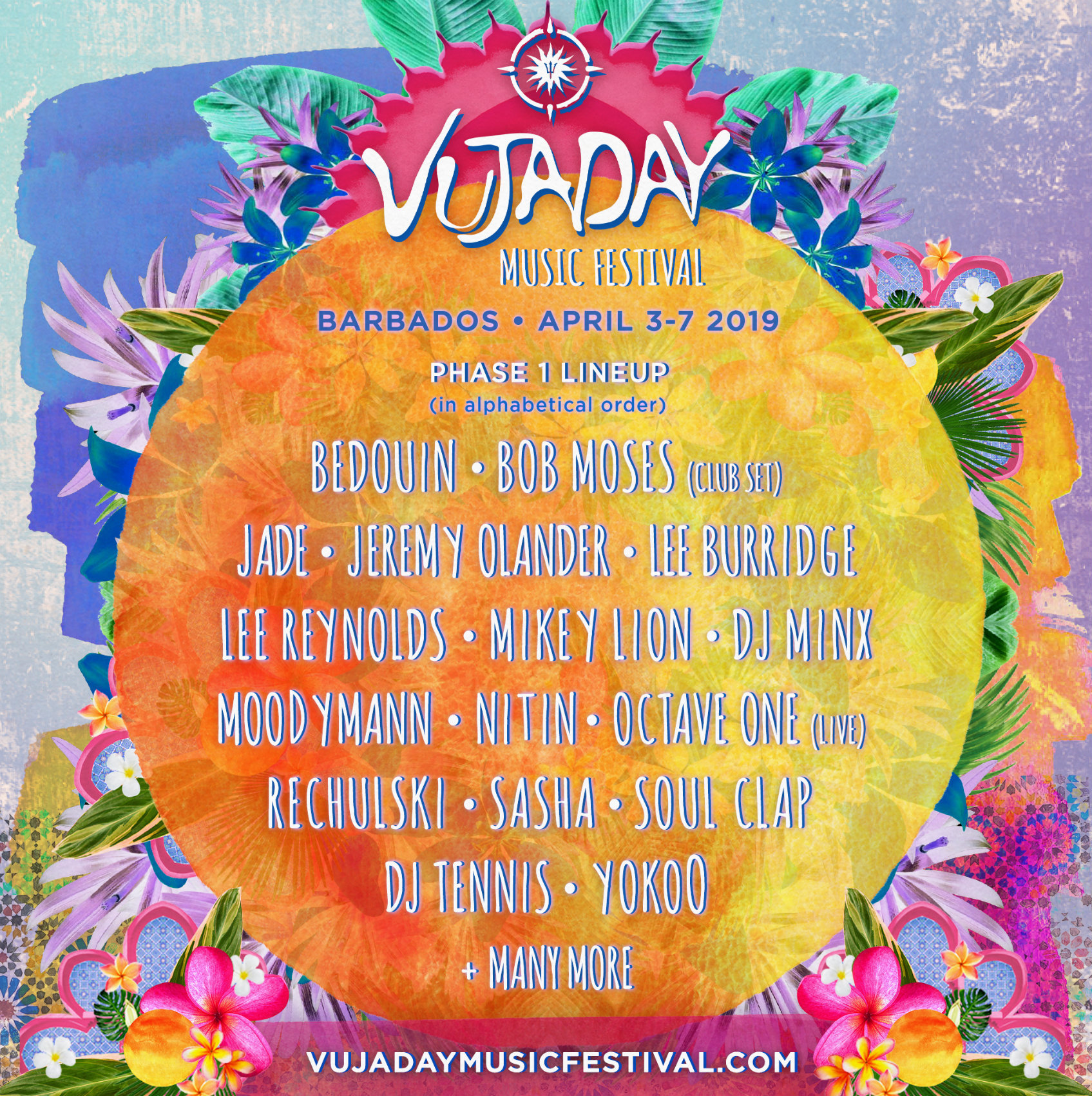 VUJADAY MUSIC FESTIVAL 2019 releases PHASE 1 lineup!